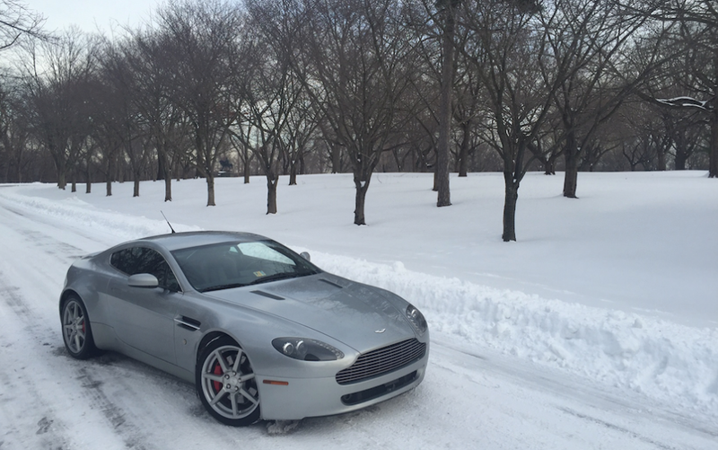 Illustration for article titled Here’s What Happened When I Drove
My Aston Martin In The Snow